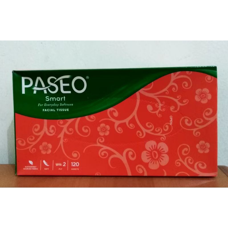 Paseo Tisu Smart Facial Box 120's