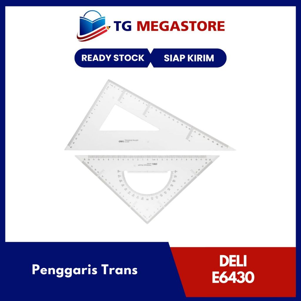 

Penggaris Deli Trans E6430