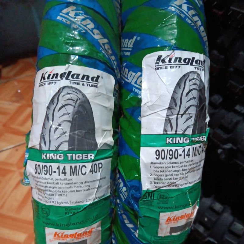 BAN LUAR KINGLAND BEAT VARIO NON TUBLES