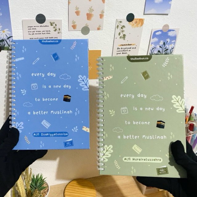 

Better Day | Hardcover | Softcover | Custom Notebook Spiral | Muslim Gift | Hadiah Muslim