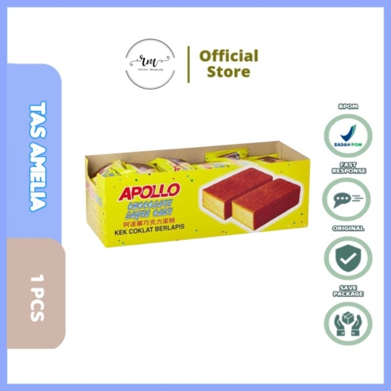 

RM SHOP • Apollo layer cake || Apollo malaysia ori coklat