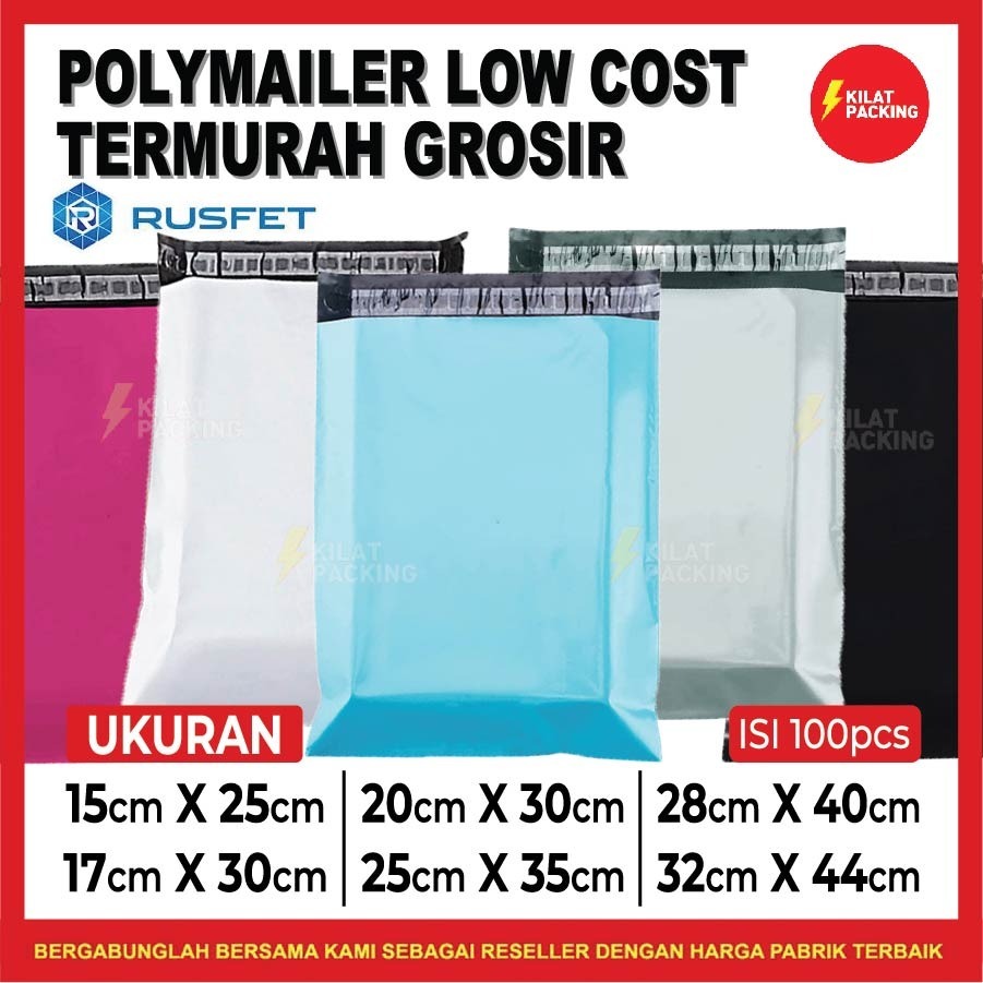 

Plastik Polymailer Lowcost Amplop Polymailer Packing Online Bungkus Kado Pack