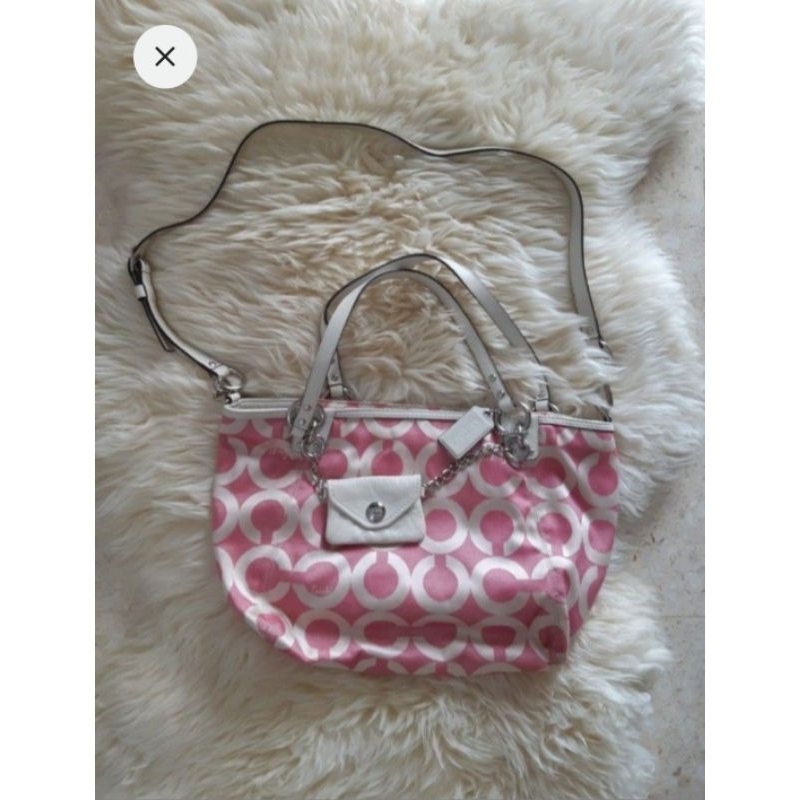 Original Coach Poppy Monogram