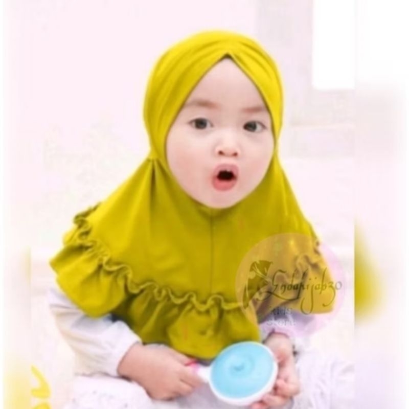 jilbab bayi // jilbab anak // jilbab lucu // hijab anak
