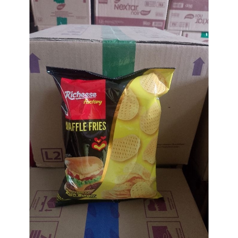 

Richese Factory Burger Waffle Fries 54gr