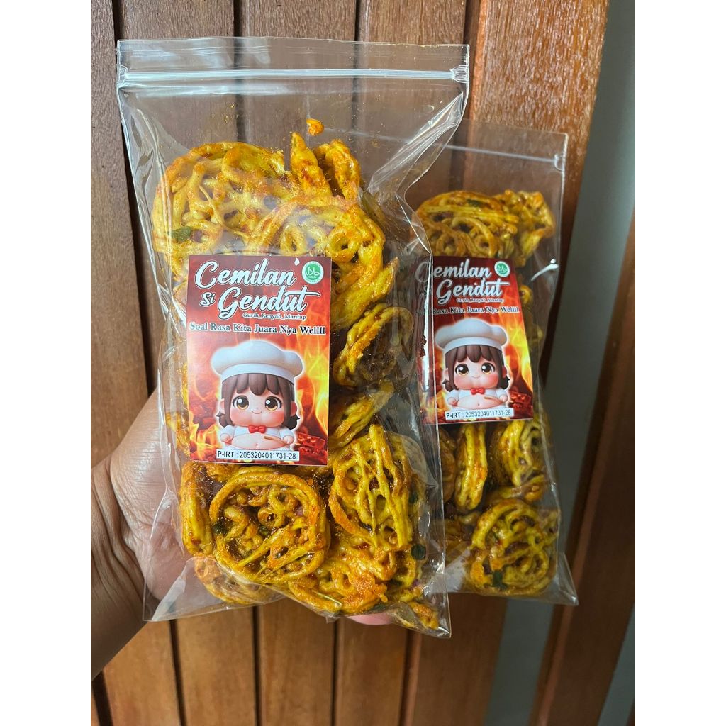 

KERUPUK MIE CEMILAN SI GENDUT