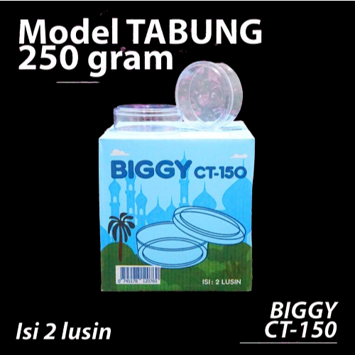 Toples Kue Kering Kue Nastar Biggy CT-150 / Toples Mika 250 Gram Toples Kue Kering Isi 2 lusin