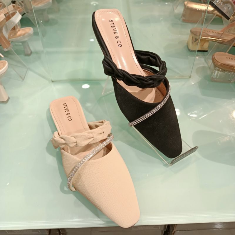 sepatu selop/mules wanita STEVE&CO original