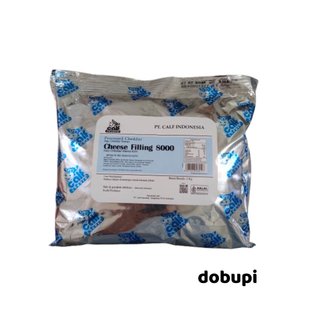 

CALF | Cheese Filling 8000 Kemasan Pouch Bantal 1kg