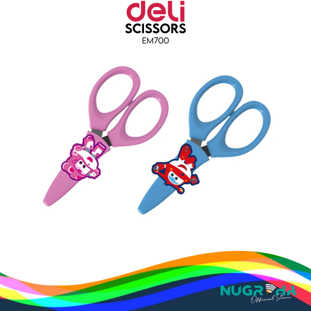 

DELI M700 SUPER WINGS GUNTING SCICCORS PEMOTONG 120 MM 4 3/4 INCH