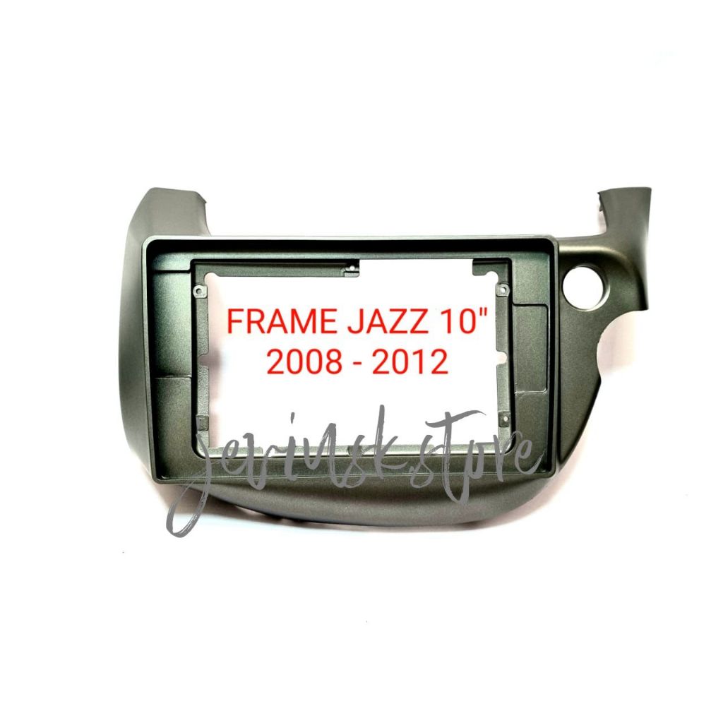 FRAME HEAD UNIT DOUBLE DIN ANDROID HONDA JAZZ 10” INCH 2008-2013