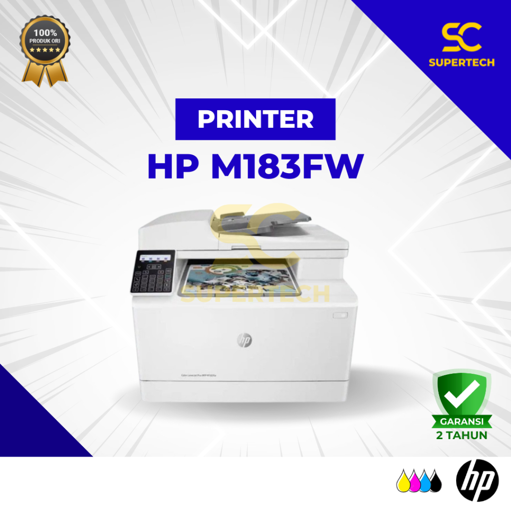 Printer HP Laserjet Pro MFP M183FW COLOR
