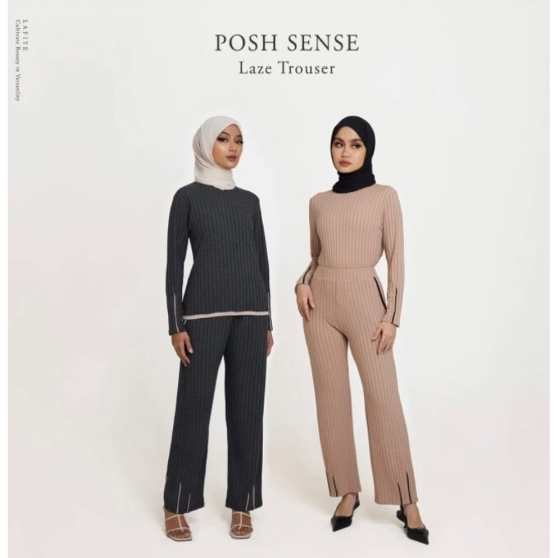 laze trousers lafiye chorcoal (shirt)