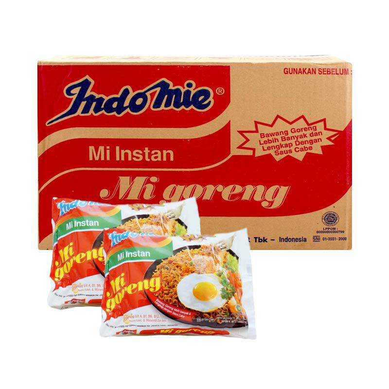 

INDOMIE MEI INSTAN GORENG 1dus / isi 40