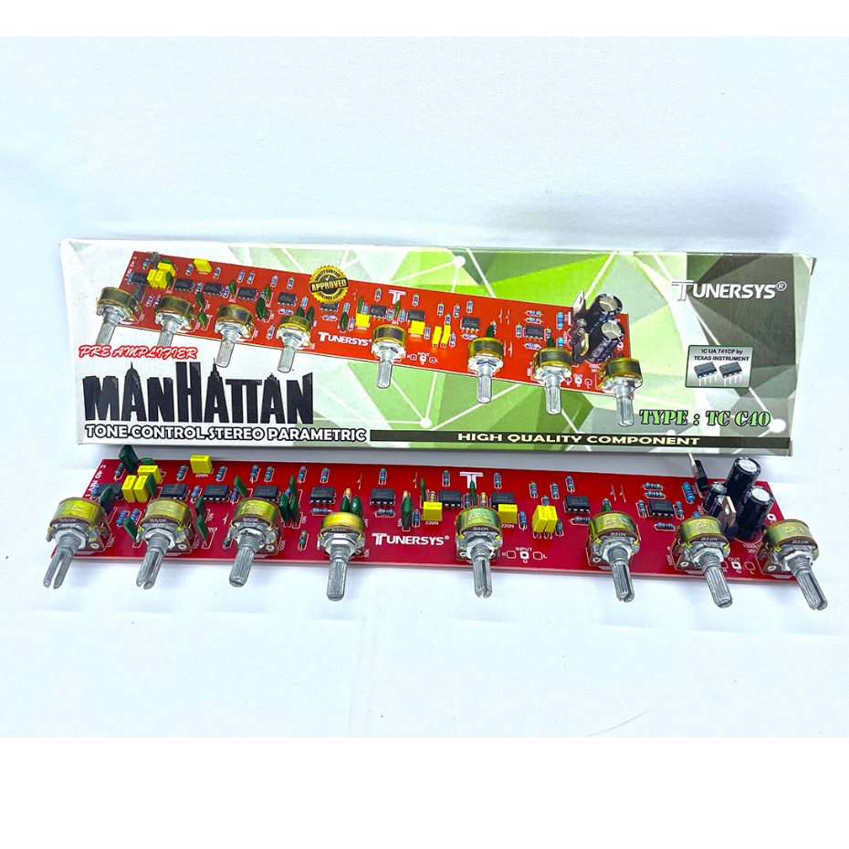 Tone Control Parametrik Stereo TC C40 Tunersys