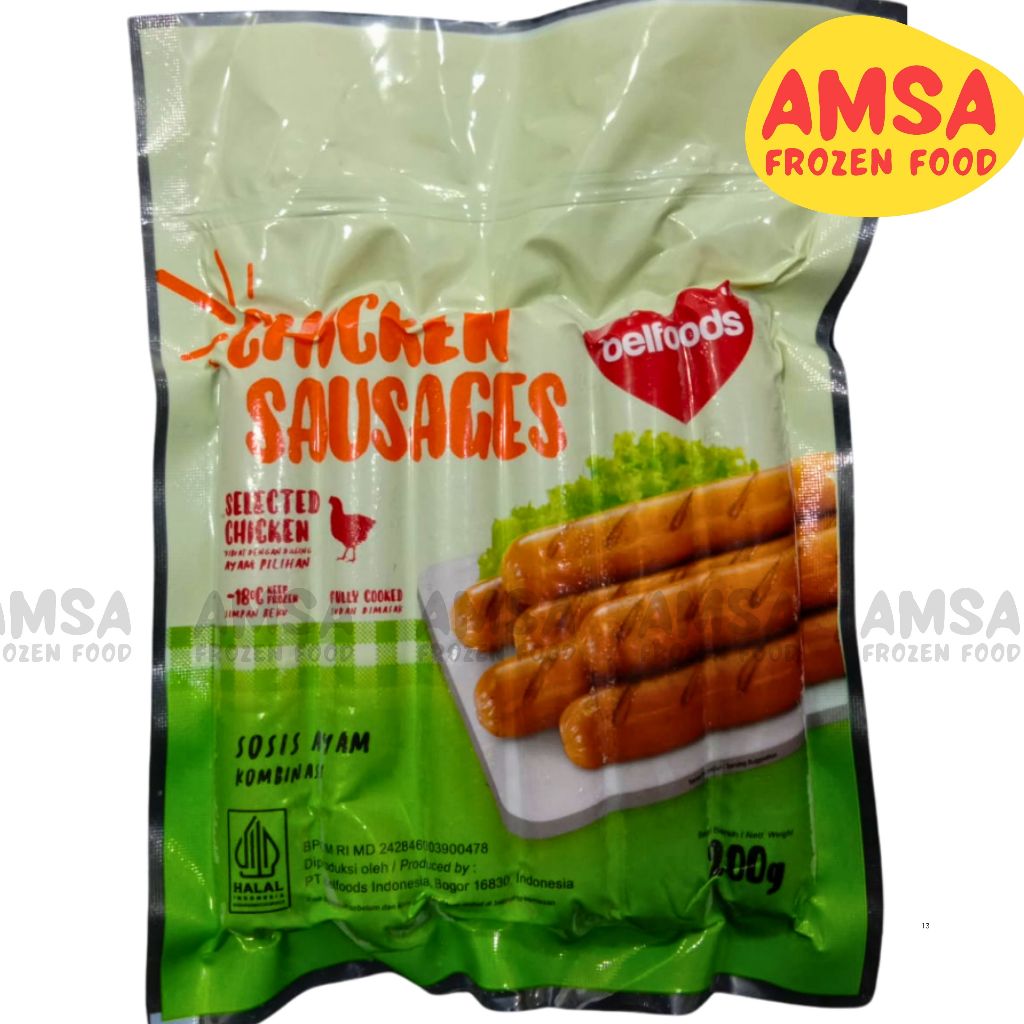 

BELFOODS Chicken Sausages (Sosis Ayam) 200gr