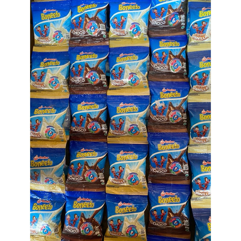 

Boneeto Sachet 25gr isi 10pcs Cokelat & Vanilla Promo