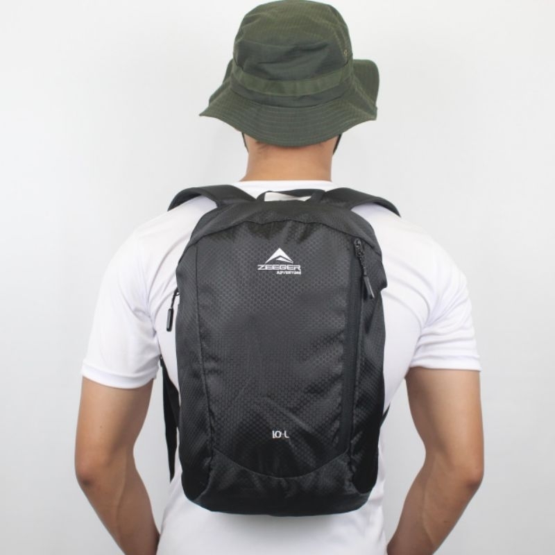 Tas Ransel Backpack ZEEGER 10 Liter Tas Sport Tas Olahraga Pria Dan Wanita