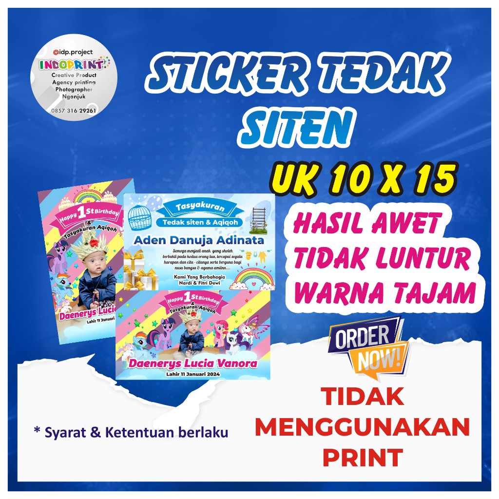 

STICKER KOTAK MAKANAN TEDAK SITEN LUCU BAGUS DAN MURAH