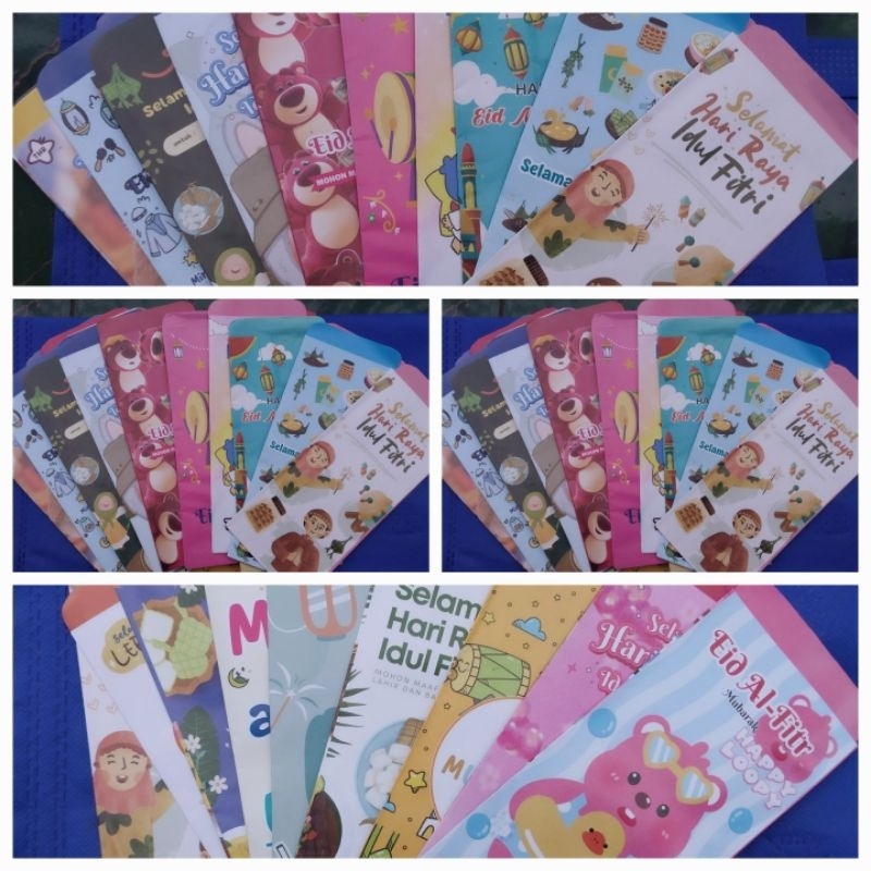 

Amplop Lebaran JUMBO Terbaru 2025 10 pack ( 100 pcs )