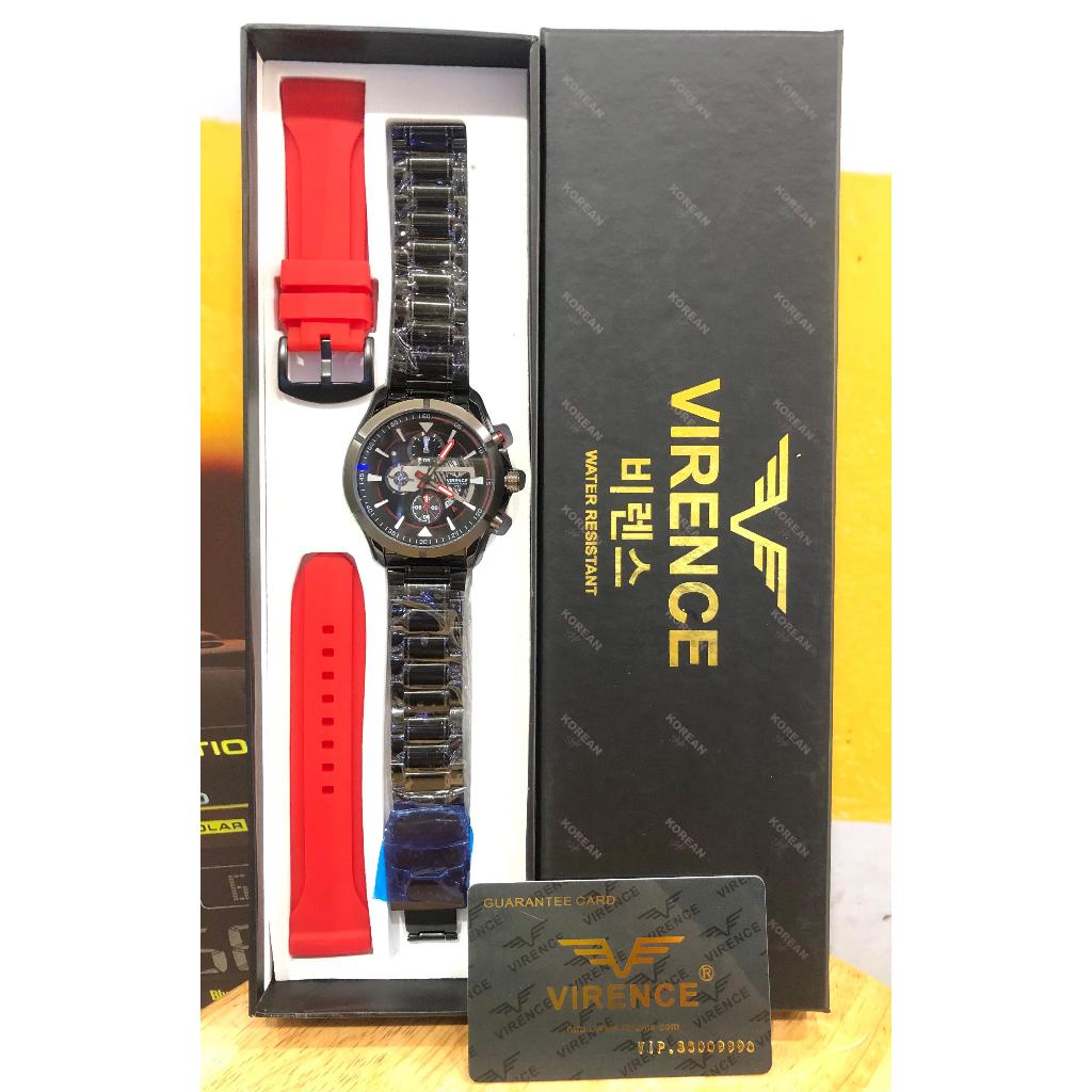 Jam Tangan Pria Virence Gratis Tali Jam