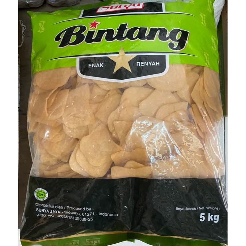 

krupuk udang besar asli Sidoarjo 500gr