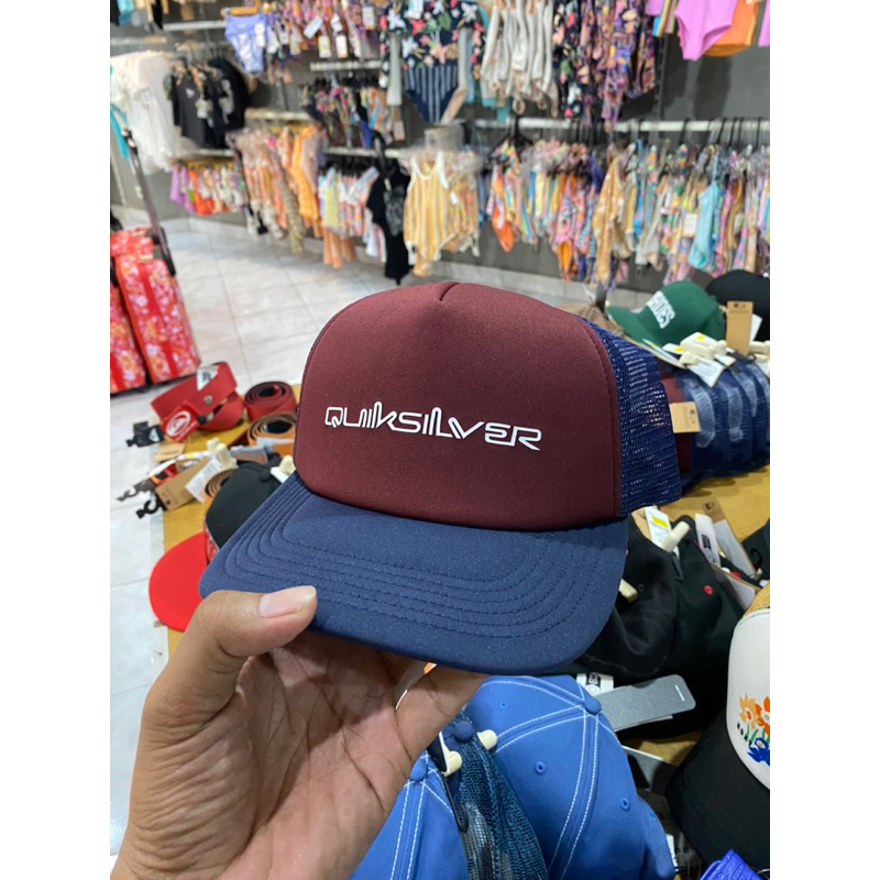 TOPI QUIKSILVER ORIGINAL 100%