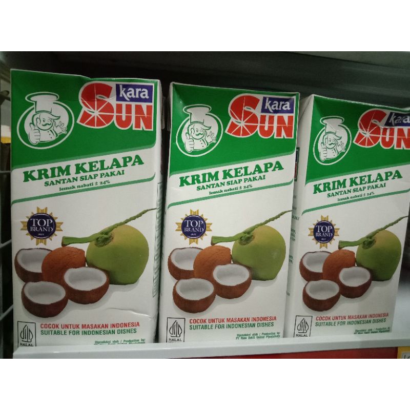 

Sun Kara Santan 1 liter