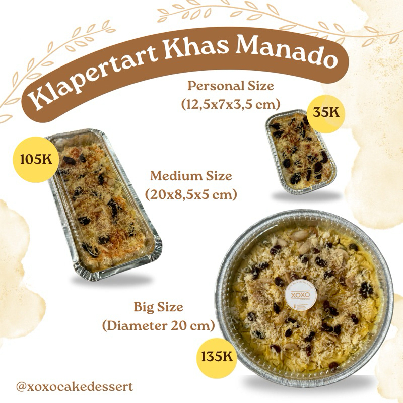 

Klapertart Khas Manado