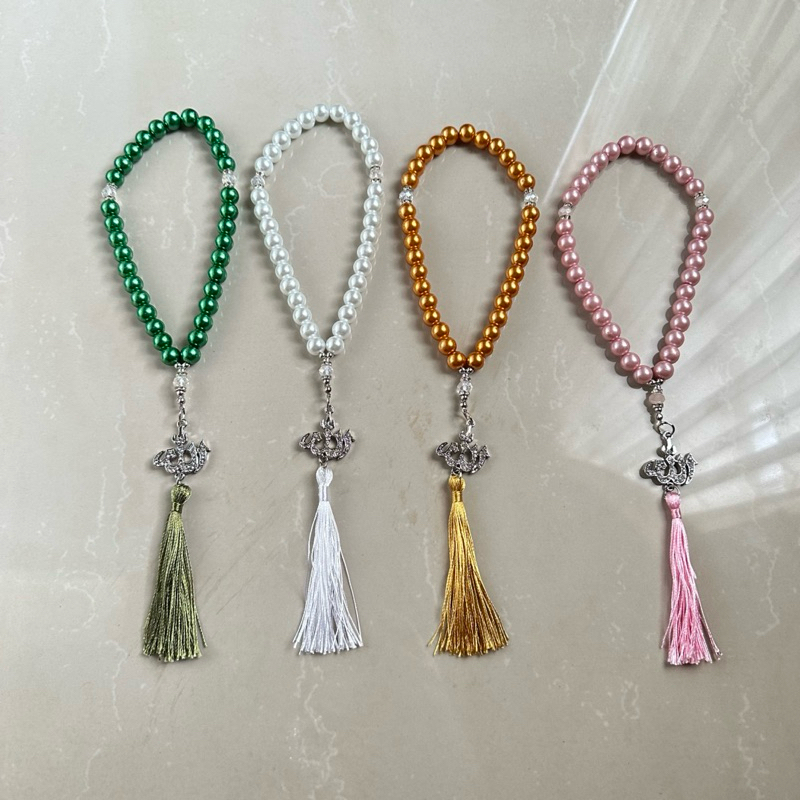 TASBIH 33 BUTIR | MUTIARA TASBIH WITH LAFADZ ALLAH | AESTHETIC