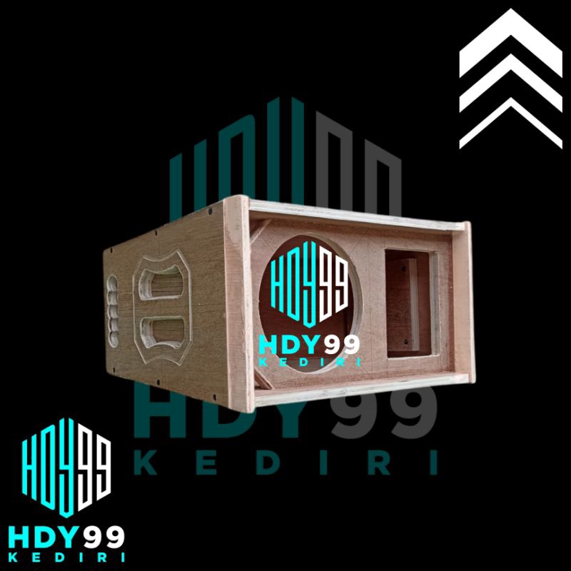 BOX LINE ARRAY 8 INCH SINGLE & TWEETER HORN 19X15 CM