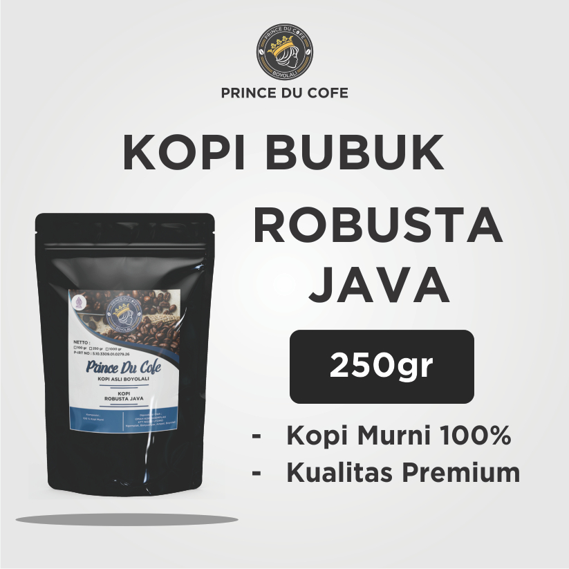 

PDC Kopi Robusta Jawa Kemasan 250 gram