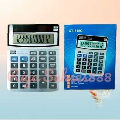 

KALKULATOR SDC 816 C 12 DIGIT CHECK DAN CORRECT CT 816C Calculator CT