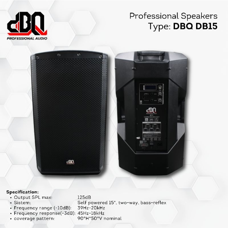 SPEAKER AKTIF DB15A | dBQ