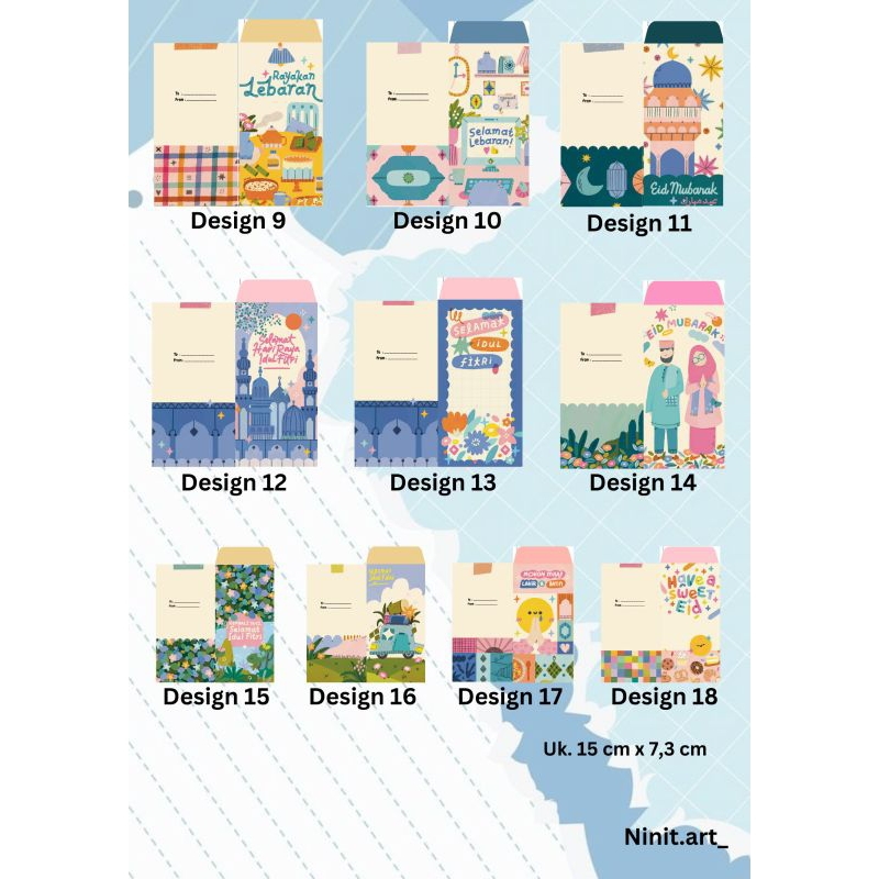

Amplop lebaran 2 / isi 10 pcs