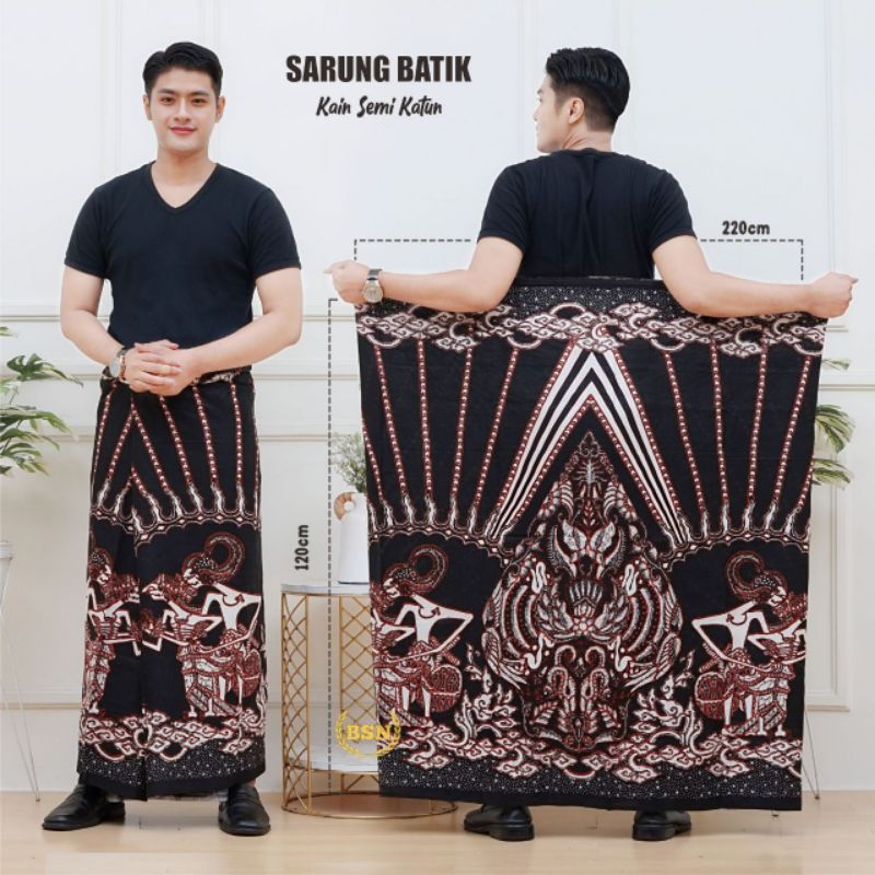 Sarung Batik Goyor Motif Kekinian Santri Pondok Gus Iqdam Kain Premium Tebal Adem