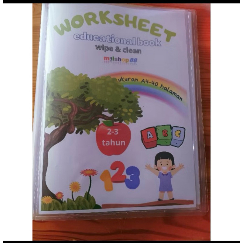 buku aktivitas anak 3 tahun