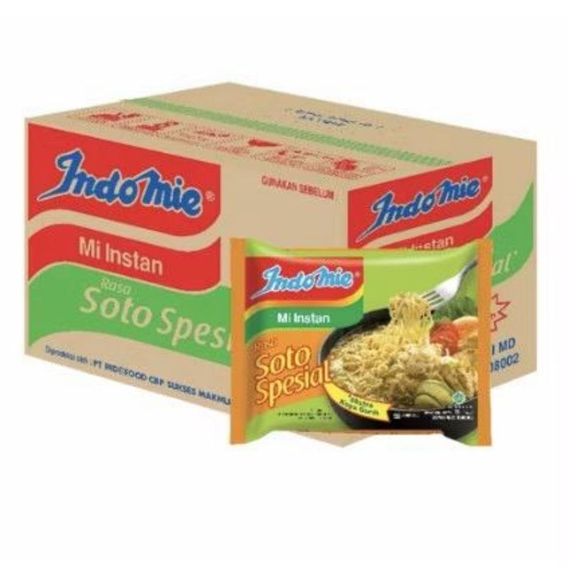 

Indomie 1 Dus rasa Goreng/Soto isi 40