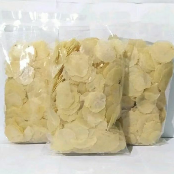 

Emping Mentah/Emping Melinjo Lebar/Emping Melinjo Mentah Fresh 1 Kg