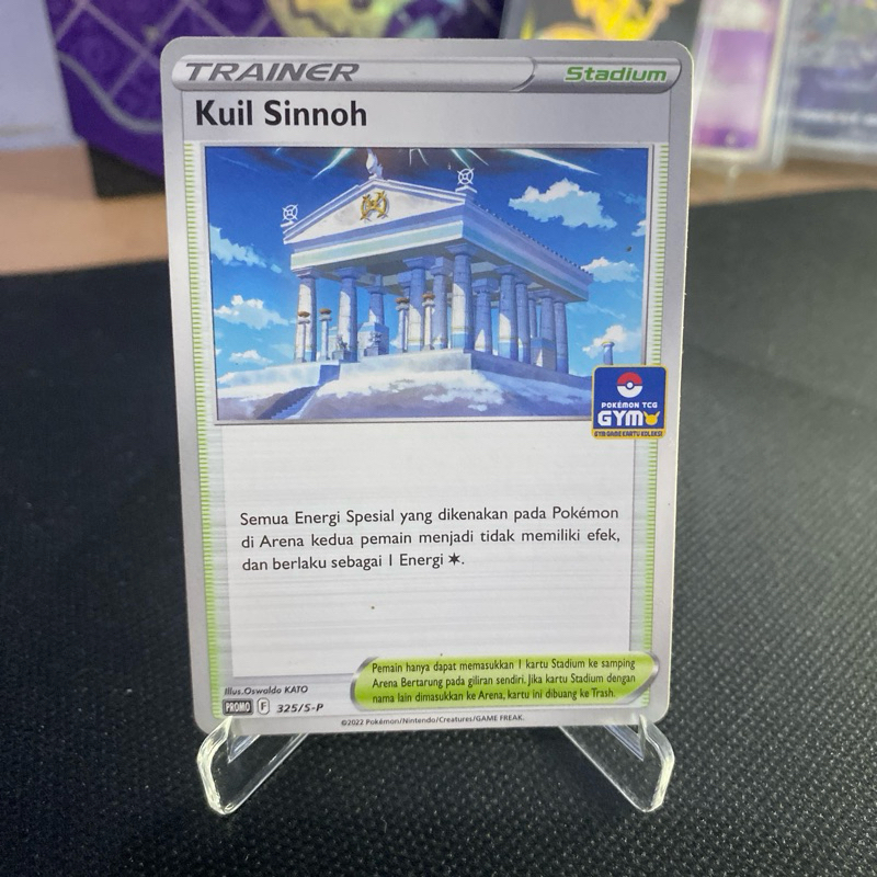 Kuil Sinnoh Gym Promo - 325/S-P Stadium Trainer Pokemon TCG Indonesia