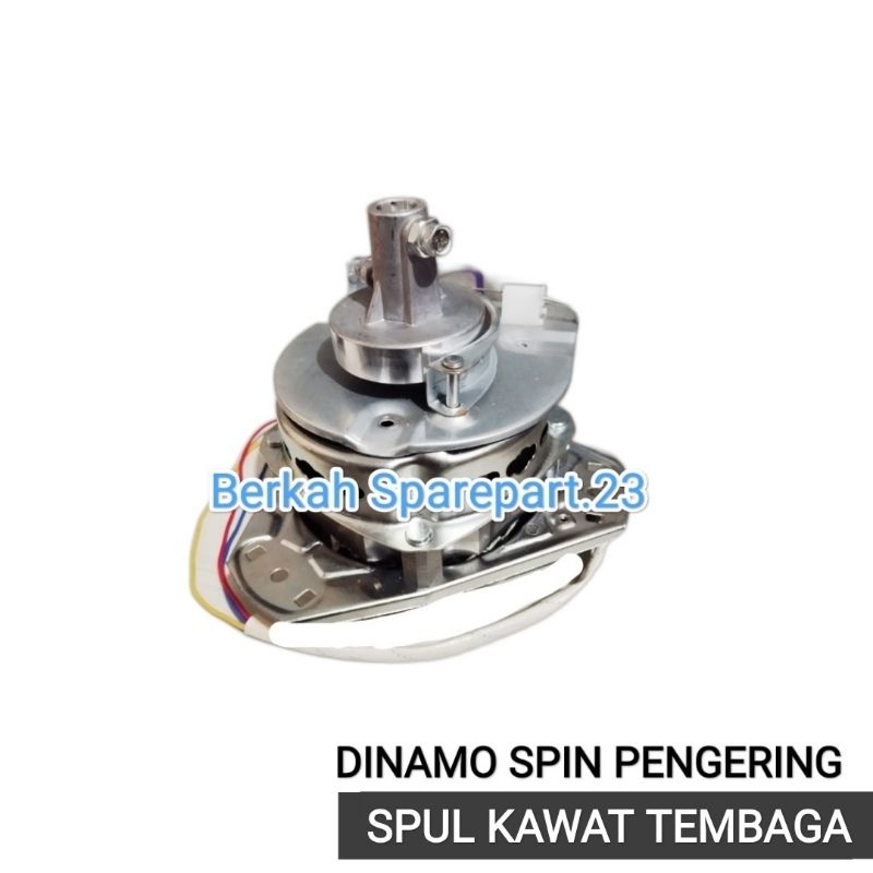 Dinamo Pengering AQUA QW-780XT QW-781XT Motor Spin Aqua 2 Tabung 7 Kg Qw780xt Qw781xt Tembaga
