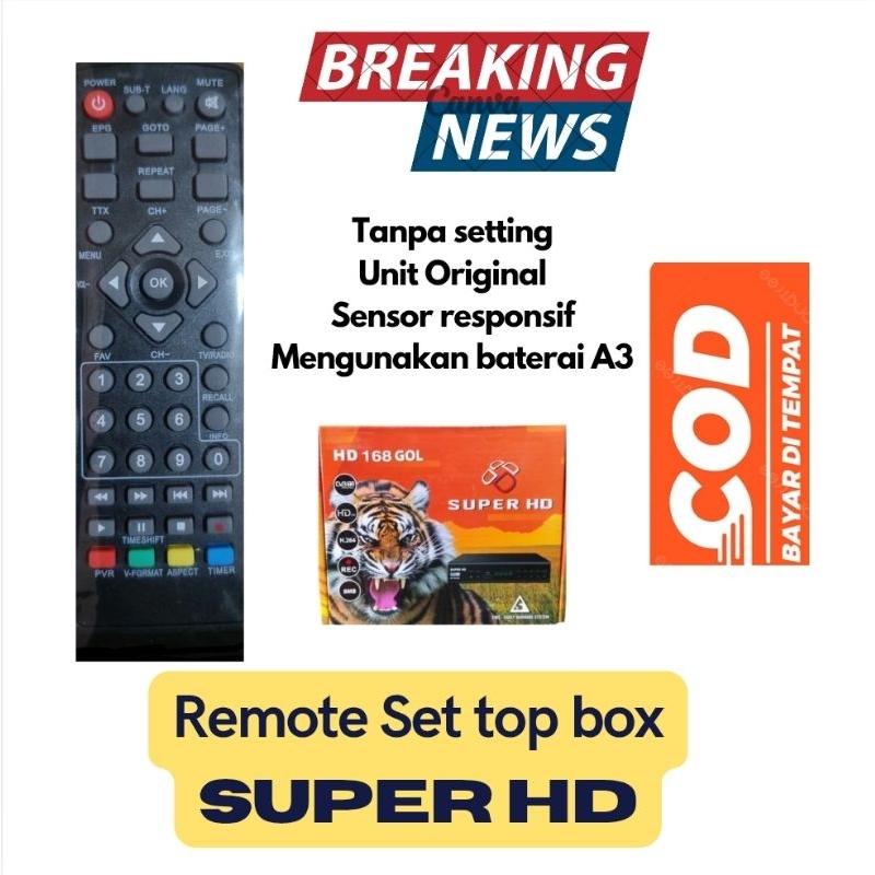 Remote stb Super hd