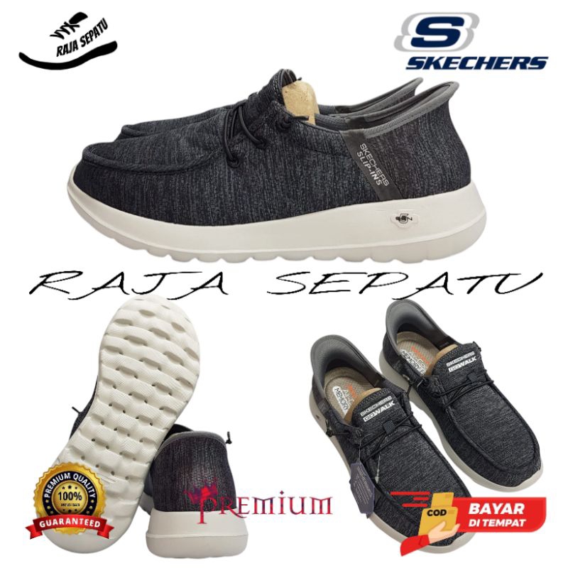 SKECHERS SLIP INS GOWALK MAX/SEPATU SKECHERS/SEPATU PRIA/SEPATU SKECHERS PRIA/SEPATU SKECHERS