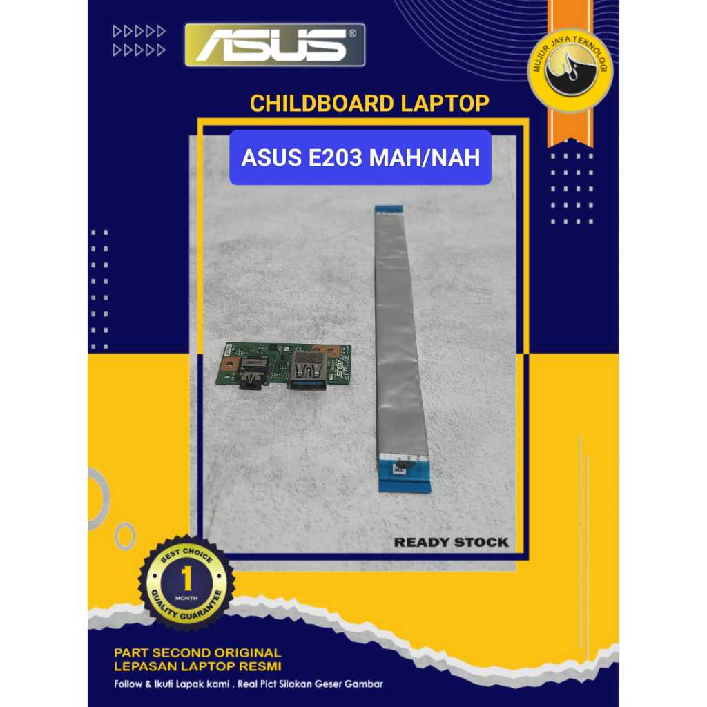 CHILDBOARD IO USB AUDIO BOARD LAPTOP ASUS E203 Series E203MAH E203NAH SECOND ORIGINAL
