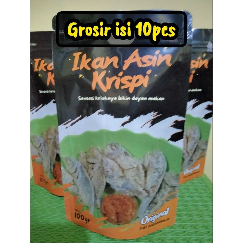 

Ikan Asin Krispi grosir isi 10pcs