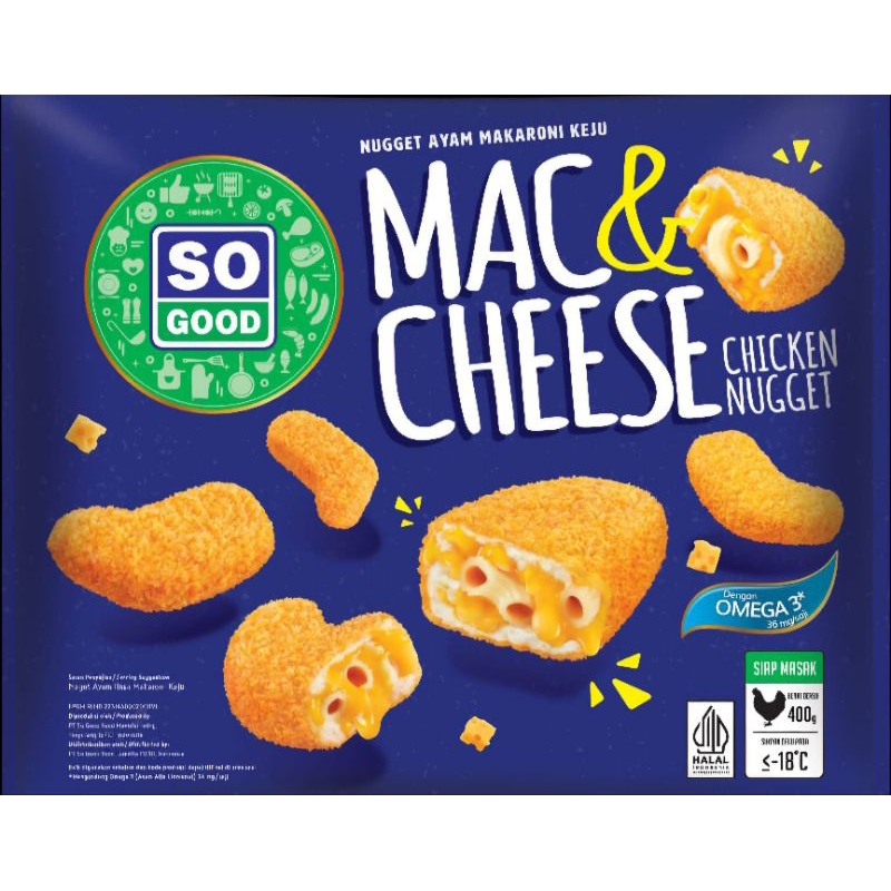 

So Good Chicken Nugget Mac and Cheese 400gr