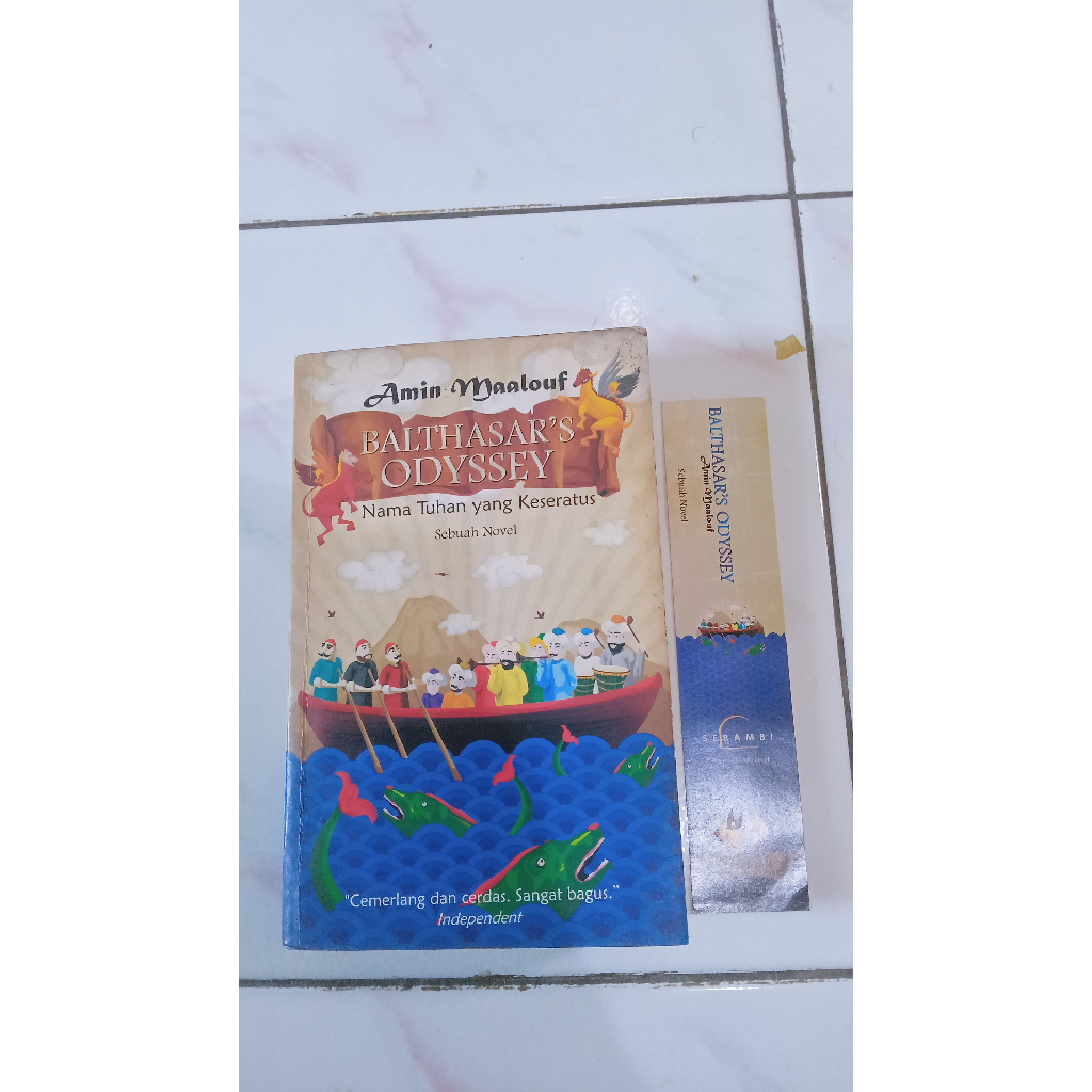 Balthasar's Odyssey - Nama Tuhan Yang Keseratus - Amin Maalouf - RARE