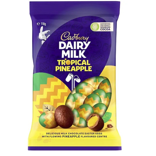 

Cadbury Tropical Pineapple Mini Egg Australia