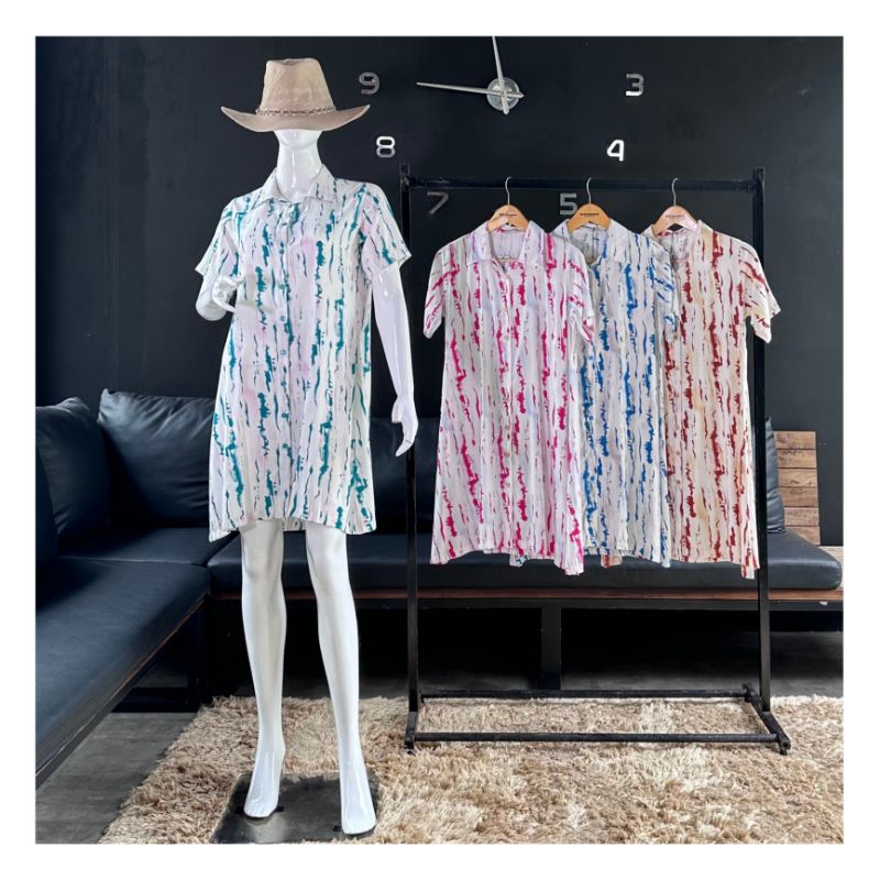 daster full kancing T. pendek 02