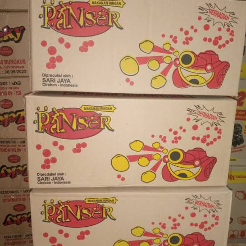 

1 dus ciki panser berhadiah 40 pcs